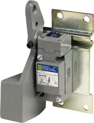 Square D - SPST, NC, 250 VDC, 600 VAC, Screw Terminal, Rotary Head Actuator, General Purpose Limit Switch - 1, 2, 4, 6, 12, 13, 6P NEMA Rating, Front Mount/Rear Mount - Apex Tool & Supply