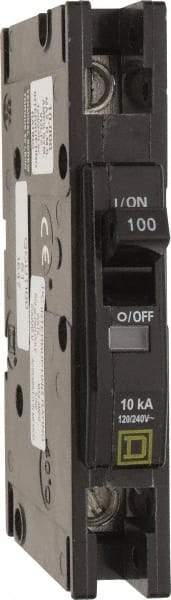 Square D - 100 Amp, 240 VAC, 1 Pole, Panel Mount Miniature Circuit Breaker - 14-2 AWG - Apex Tool & Supply