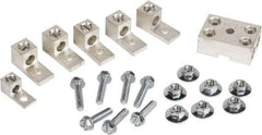 Square D - 14-1/0, 14-2, 14-2/0 AWG, Mechanical Transformer Lug Kit - For Use with Single Phase Primary and Secondary Transformers, Three Phase Delta with Center Tap, Three Phase Wye Secondary Transformers - Apex Tool & Supply