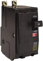 Square D - 25 Amp, 240 VAC, 2 Pole, Bolt On Miniature Circuit Breaker - 14-8 AWG - Apex Tool & Supply