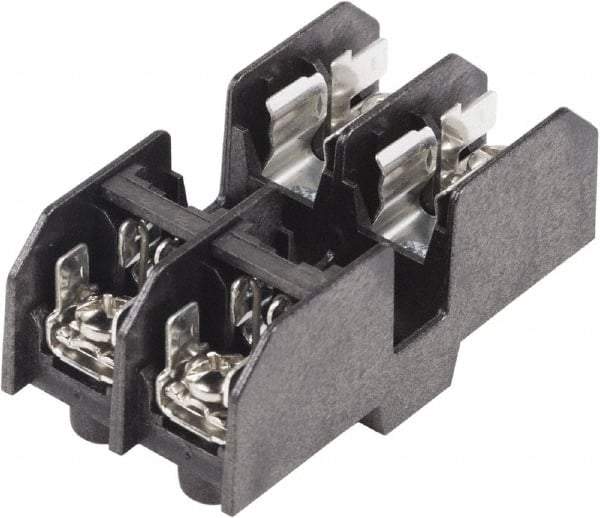 Square D - 2 Pole, 600 Volt, 30 Amp, Surface Mount Fuse Holder - Compatible with CC Class Fuse - Apex Tool & Supply