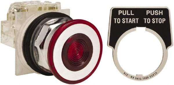 Schneider Electric - 30mm Mount Hole, Pushbutton Switch Only - Apex Tool & Supply