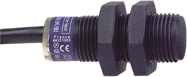 Telemecanique Sensors - NPN, 4mm Detection, Cylinder, Inductive Proximity Sensor - 3 Wires, IP68, 12 to 24 VDC, M12x1 Thread, 35mm Long - Apex Tool & Supply
