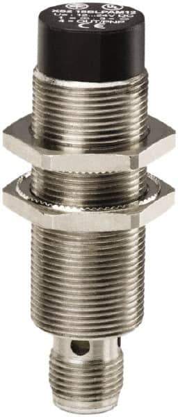 Telemecanique Sensors - NPN, 8mm Detection, Cylinder, Inductive Proximity Sensor - 3 Wires, IP67, 12 VDC, 12 VDC, 24 VDC, M18x1 Thread, 64mm Long x 18mm Wide - Apex Tool & Supply