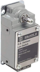 Square D - DPST, 2NO, 600 Volt Screw Terminal, Rotary Spring Return Actuator, General Purpose Limit Switch - 1, 2, 4, 12, 13 NEMA Rating, IP67 IPR Rating - Apex Tool & Supply