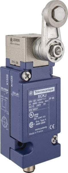 Telemecanique Sensors - 240 VAC, Screw Terminal, General Purpose Limit Switch - IP66 IPR Rating - Apex Tool & Supply