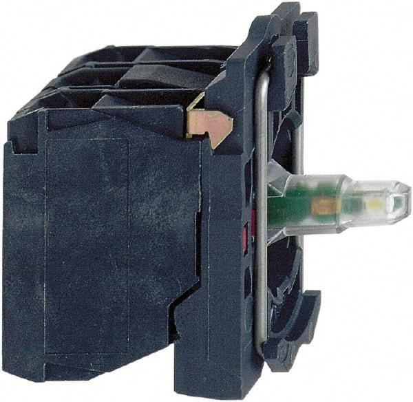 Schneider Electric - 24 V White Lens LED Indicating Light - Screw Clamp Connector, Vibration Resistant - Apex Tool & Supply