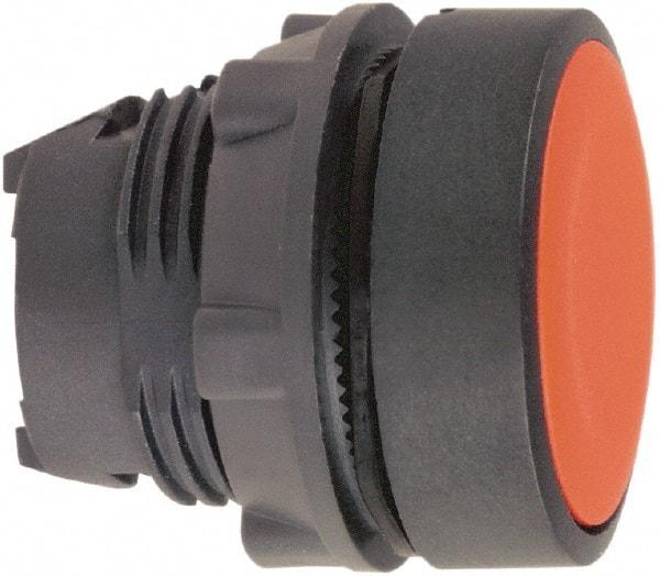 Schneider Electric - 22mm Mount Hole, Flush, Pushbutton Switch Only - Round, Red Pushbutton, Nonilluminated, Momentary (MO) - Apex Tool & Supply