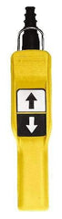 Schneider Electric - 2 Operator, Pushbutton Pendant Control Station - Up-Down Arrows (Legend), Momentary Switch, 2NO Contact, NEMA 4, 4X, 5 - Apex Tool & Supply