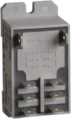 Schneider Electric - 7,500 VA Power Rating, Electromechanical Plug-in General Purpose Relay - 20 Amp at 28 VDC, 25 Amp at 28 VDC, 3 Amp at 250/277 VAC & 28 VDC, 30 Amp at 250 VAC & 277 VAC, 2CO, 230 VAC - Apex Tool & Supply
