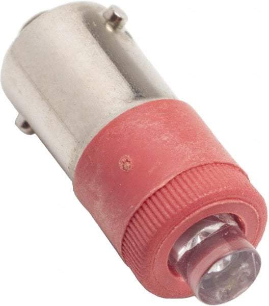 Schneider Electric - Pilot and Indicator Light Replacement LED - Red, 24 VAC, 24 VDC - Apex Tool & Supply