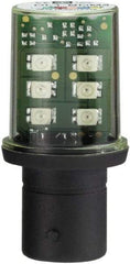 Schneider Electric - White, Visible Signal Replacement LED Bulb - For Use with Beacon, Indicator Bank - Apex Tool & Supply