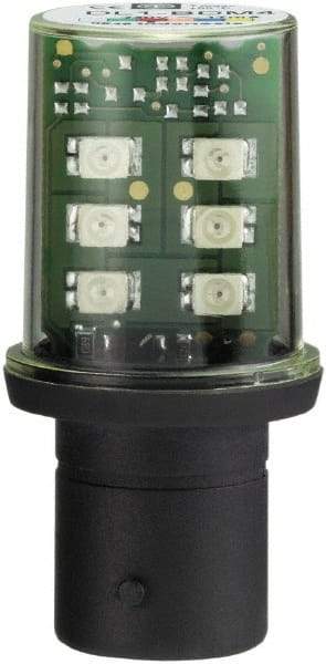 Schneider Electric - Blue, Visible Signal Replacement LED Bulb - For Use with Beacon, Indicator Bank - Apex Tool & Supply