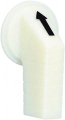Schneider Electric - 30mm, White, Selector Switch Operating Knob - For Use with Selector Switch - Apex Tool & Supply