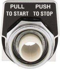 Schneider Electric - 30mm Mount Hole, Extended Straight, Pushbutton Switch Only - Maintained (MA) - Apex Tool & Supply
