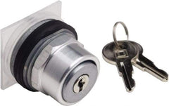 Schneider Electric - 30mm Mount Hole, Extended Straight, Pushbutton Switch Only - Round, Weatherproof, Dust and Oil Resistant - Apex Tool & Supply