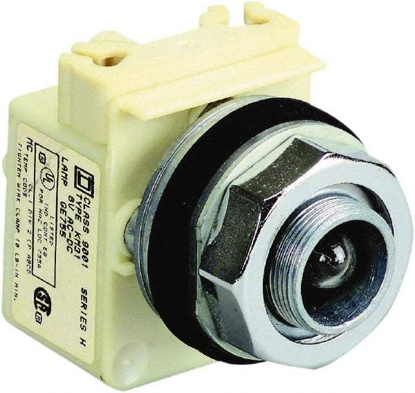 Schneider Electric - 120 VAC Indicating Light - Screw Clamp Connector - Apex Tool & Supply