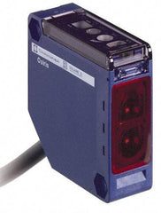 Telemecanique Sensors - Cable Connector, 30m Nominal Distance, Shock and Vibration Resistant, Multimode Photoelectric Sensor - 12 to 24 VDC, 250 Hz, PBT, 50mm Long x 18mm Wide x 50mm High - Apex Tool & Supply