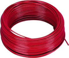 Telemecanique Sensors - 10-1/2m Long, 3.20mm Diameter, Limit Switch Galvanized Cable - For Use with XY2CB, XY2CH, XY2CJ - Apex Tool & Supply