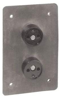 Square D - 5 Amp, Electrical Switch Contact Block - 600 VAC, For Use with Type B Pushbutton Station - Apex Tool & Supply