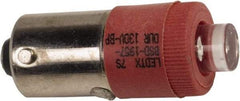 Schneider Electric - Pilot and Indicator Light Replacement LED - Red, 120 VAC, 120 VDC - Apex Tool & Supply