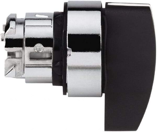 Schneider Electric - 22mm Mount Hole, 3 Position, Handle Operated, Selector Switch - Black, Maintained (MA), Nonilluminated, Shock, Vibration and Water Resistant - Apex Tool & Supply