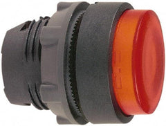 Schneider Electric - 22mm Mount Hole, Extended Straight, Pushbutton Switch Only - Round, Red Pushbutton, Illuminated, Maintained (MA) - Apex Tool & Supply