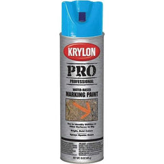 Krylon - 15 fl oz Yellow Marking Paint - Water Base Formula - Apex Tool & Supply