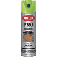 Krylon - 15 fl oz Green Marking Paint - Solvent Base Formula - Apex Tool & Supply