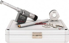 SPI - 0.5" to 0.65", IP65, Carbide Face Chrome Plated Finish, Electronic Inside Micrometer - 0.00005" Resolution, 0.00016" Accuracy, 80" Gage Depth - Apex Tool & Supply