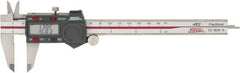 SPI - 0 to 150mm Range, 0.01mm Resolution, Electronic Caliper - Stainless Steel with 40mm Stainless Steel Jaws, 0.001" Accuracy, Micro USB Output - Apex Tool & Supply