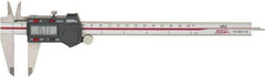 SPI - 0 to 200mm Range, 0.01mm Resolution, Electronic Caliper - Stainless Steel with 50mm Stainless Steel Jaws, 0.0015" Accuracy, Micro USB Output - Apex Tool & Supply