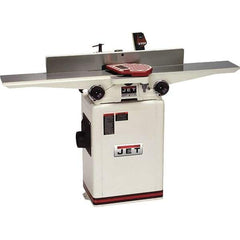 Jet - 6,000 RPM, 6-1/2" Cutting Width, 1/2" Cutting Depth, Jointer - 3-7/8" Fence Height, 32-3/8" Fence Length, 1 hp - Apex Tool & Supply