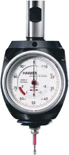 HAIMER - Positioning Indicators Type: Dial Positioning Indicator Point Diameter (mm): 20.00 - Apex Tool & Supply