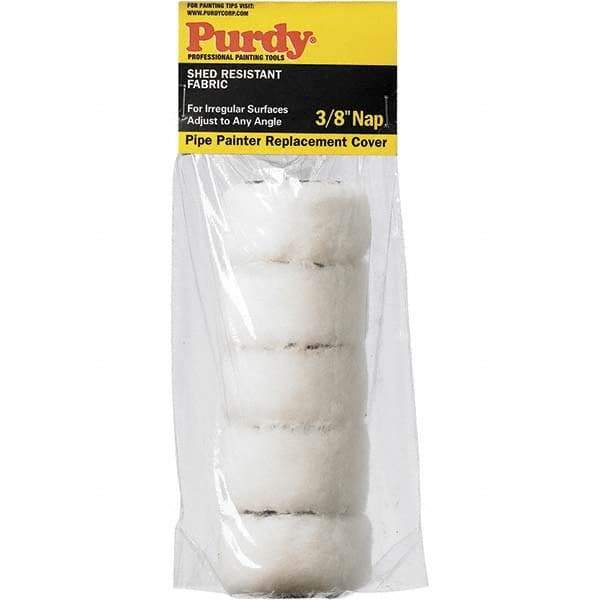 Bestt-Liebco - 3/8" Nap, 7" Wide Pipe Painter Roller - Semi-Smooth Texture, Knitted - Apex Tool & Supply