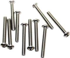 Acorn Engineering - #8-32, 1-1/4" Long Phillips Drive Machine Screw - Round Head, Grade 18-8 Stainless Steel, Uncoated - Apex Tool & Supply