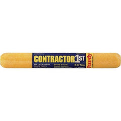 Purdy - 3/8" Nap, 18" Wide Paint Roller Cover - Smooth to Semi-Smooth Texture, Polyester - Apex Tool & Supply