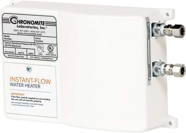 Chronomite - 277 Volt Electric Water Heater - 8.31 KW, 30 Amp, 10 Wire Gauge - Apex Tool & Supply