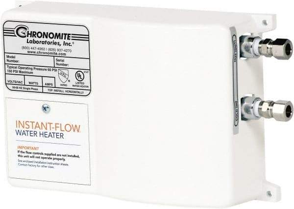 Chronomite - 120 Volt Electric Water Heater - 1.8 KW, 15 Amp, 15 Wire Gauge - Apex Tool & Supply