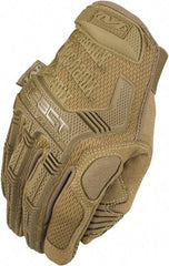Mechanix Wear - Size 2XL Military Work Gloves - For Mechanic's & Lifting, Uncoated, Hook & Loop Cuff, Coyote, Paired - Apex Tool & Supply