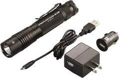 Streamlight - White LED Bulb, 850 Lumens, Industrial/Tactical Flashlight - Black Aluminum Body, 1 3.7V Lithium-Ion Battery Included - Apex Tool & Supply