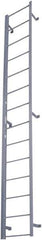 Cotterman - 99" 9 Step Fixed Ladder - Dock Ladder, 300 Lb Capacity, 21" Base Width x 9" Base Depth - Apex Tool & Supply