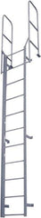 Cotterman - 164" 11 Step Fixed Ladder - Dock Ladder, 300 Lb Capacity, 27" Base Width x 18" Base Depth - Apex Tool & Supply