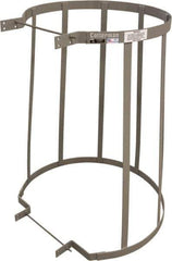 Cotterman - Ladder Modular Bolt-On Cage - Gray, Use with Uncaged Fixed Ladder - Apex Tool & Supply