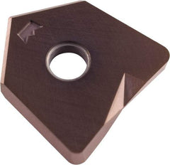 Millstar - BD-R16 Grade CM10 Carbide Milling Insert - HSN Finish, 1/8" Thick, 16mm Inscribed Circle, 1.3mm Corner Radius - Apex Tool & Supply