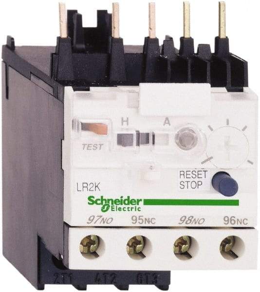 Schneider Electric - 60 to 100 Amp, 1,000 VAC, Thermal IEC Overload Relay - Trip Class 10, For Use with LC1F115 and LC1F185 - Apex Tool & Supply