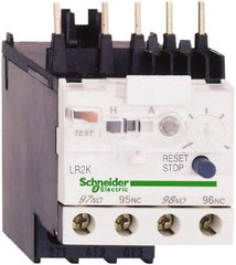 Schneider Electric - 10 to 14 Amp, 250 VDC, 690 Volt and 690 VAC, Thermal IEC Overload Relay - Trip Class 10A, For Use with LC1K, LC7K, LP1K and LP4K - Apex Tool & Supply