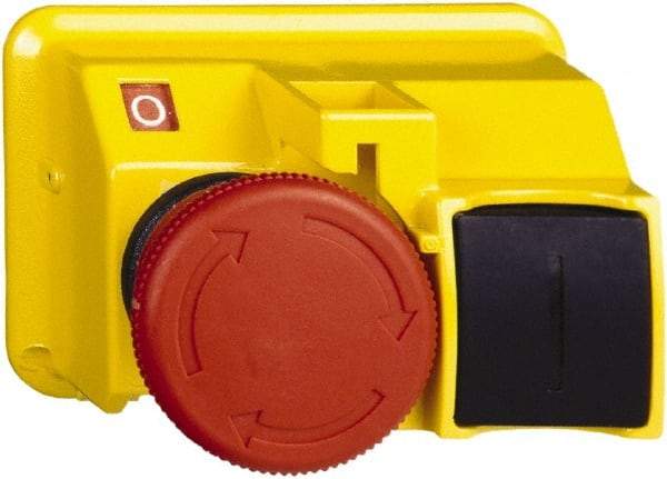 Schneider Electric - Extended Mushroom Head Pushbutton Switch Emergency Stop - Red - Apex Tool & Supply