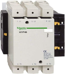 Schneider Electric - 3 Pole, 120 Coil VAC, 275 Amp at 440 VAC, Nonreversible IEC Contactor - Bureau Veritas, CCC, CSA, DNV, EN/IEC 60947-1, EN/IEC 60947-4-1, GL, JEM 1038, LROS, RINA, RMRoS, RoHS Compliant, UL Listed - Apex Tool & Supply