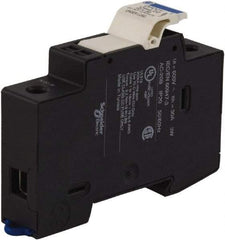 Schneider Electric - 1 Pole, 600 Volt, 30 Amp, DIN Rail Mount Fuse Holder - Compatible with CC Class, 17mm Wide Fuse - Apex Tool & Supply